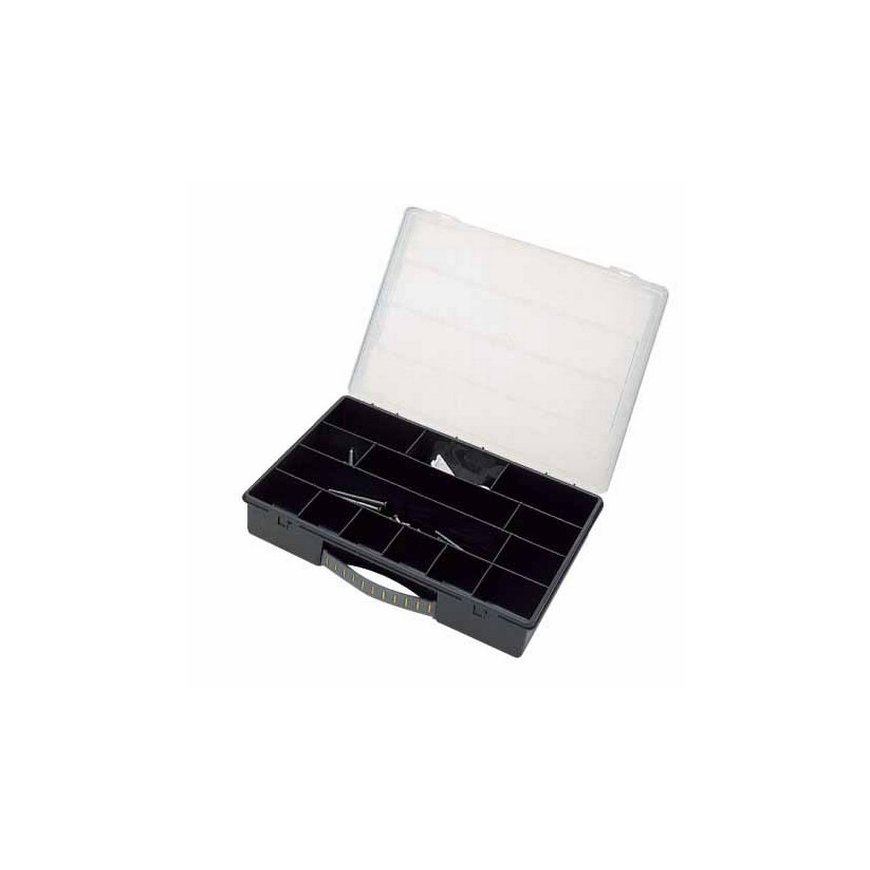 Stanley 1-92-761 instrumentu kārba Melns, Caurspīdīgs