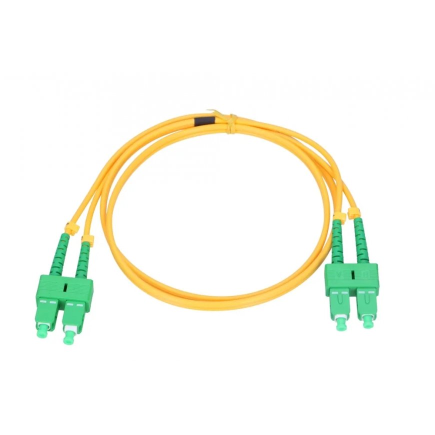 Extralink EX.1490 InfiniBand ja kiudoptilised kaablid 2 m SC FTTH Kollane