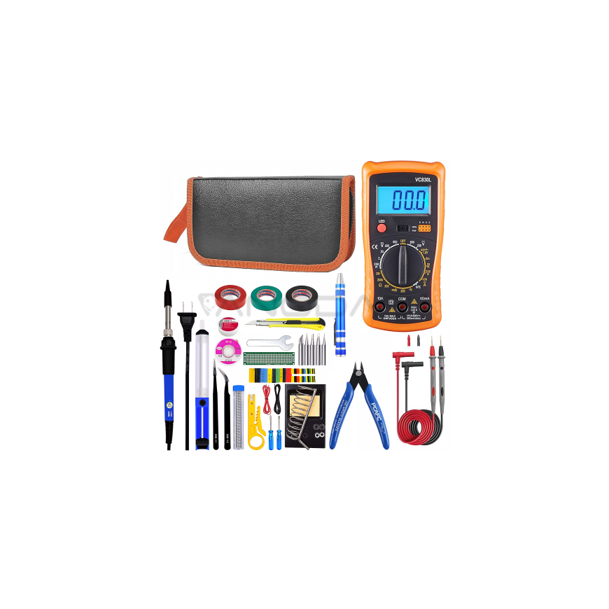 Eurokomp Soldering kit, large case, E6180