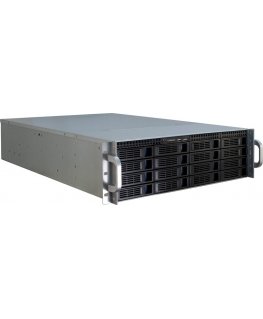 Inter-Tech 3U-3416 Teline musta