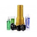 Fleshlight STAMINA TRAINING Kulta, Vaaleanpunainen Muovi, Silikoni Fleshlight STAMINA TRAINING Kulta, Vaaleanpunainen Muovi, Silikoni