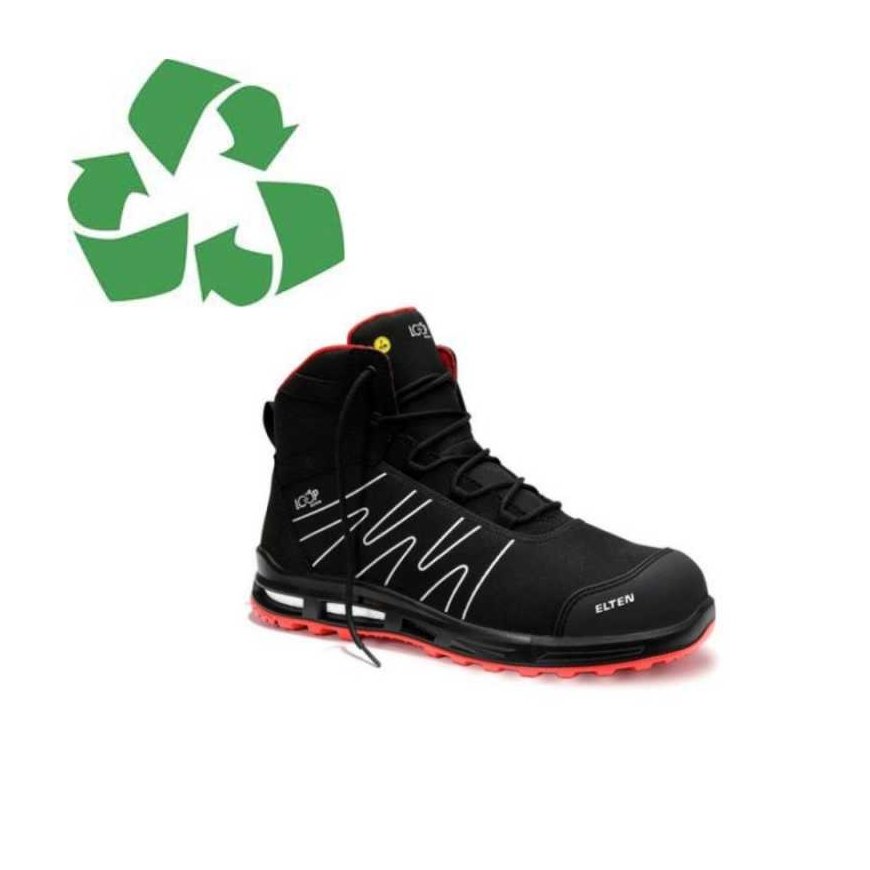 Batai ELTEN ENNO XXT Pro Mid ESD S3S, juodi/raudoni 43 – 4