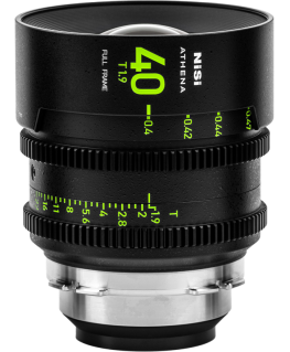 Objektyvas NiSi Cine Lens Athena Prime 40mm T1.9 E-Mount