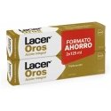 "Lacer Oros" dantų pastos rinkinys 2 vnt "Lacer Oros" dantų pastos rinkinys 2 vnt