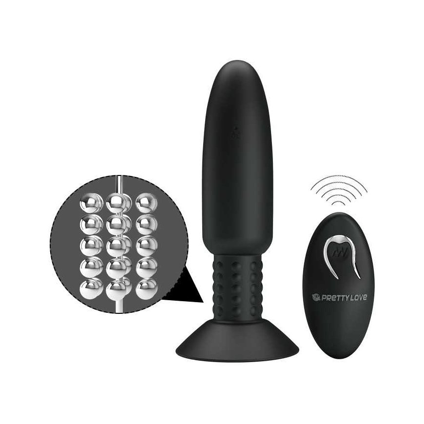 LYBAILE PRETTY LOVE BOTTOM - PLUG VIBRATION AND ROTATION FUNCTION – 5