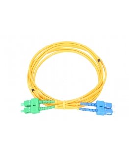 Extralink PATCHCORD SC/UPC-SC/APC SM G.652D DUPLEX 3.0MM 5M PVC - Single- bzw. Monomode-Faser - 5 m InfiniBand/fibre optic...