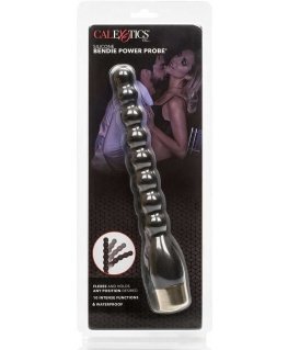 Calexotics Black vibrating plug analny różdżka koraliki