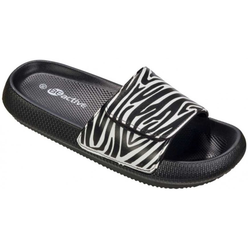 Šlepetės mot. ZEBRA VIBES 0 40 juodas