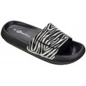 Slippers mot. ZEBRA VIBES 0 40 black