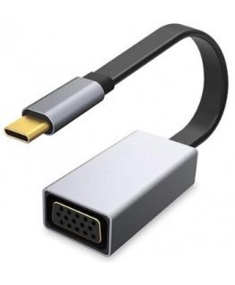 USB Platinet USB-C Adapter - VGA Silver (PMMA9089)