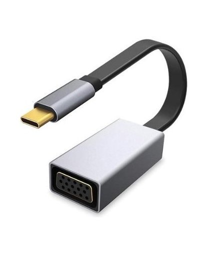 Platinet Multimedia Adapter Type-C to VGA (1080P*60Hz) Black
