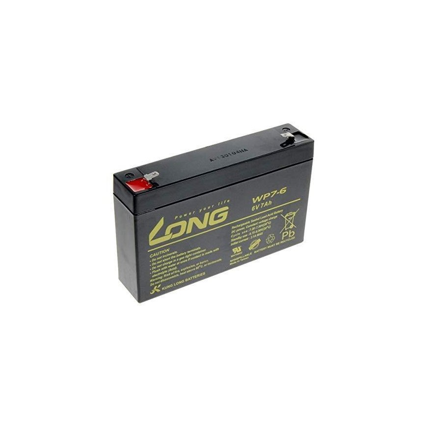 Avacom LONG 6V 7AH LEAD-ACID BATTERY F1 (WP7-6)