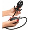 Xr Brands Inflatable Silicone Anal Plug - Juodas