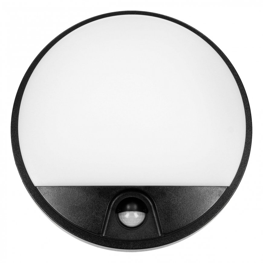 Orno AGAT LED wall light 15W, with motion sensor garden light, 140pcs, 1100lm, IP54, 4000K, black, AD-OP-6112BLPMR4 – 3