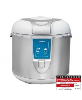 Gastroback Design Pro ātrvārāmais katls rīsiem 5 L 700 W Sudrabs, Balts