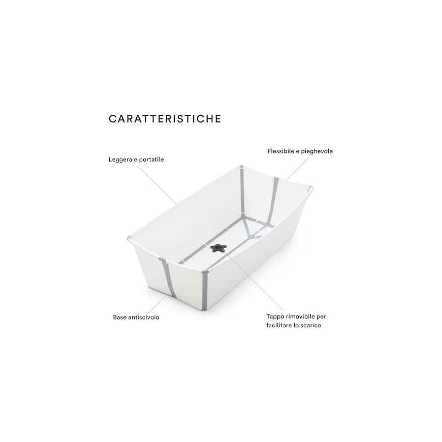 Stokke Flexi Bath - X-Large foldable baby bath | White – 3