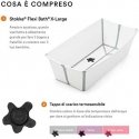 Stokke Flexi Bath - X-Large sulankstoma kūdikio vonelė | Baltas