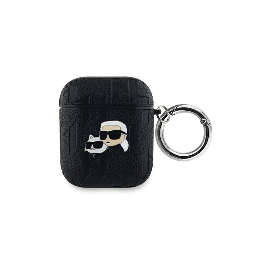 Karl Lagerfeld KLA2PGKCPK AirPods 1|2 cover czarny|black Monogra