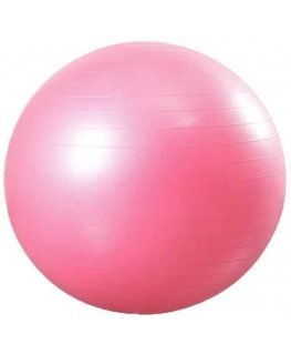 Gimnastikos kamuolys SANRO 65cm Rožinis su pompa