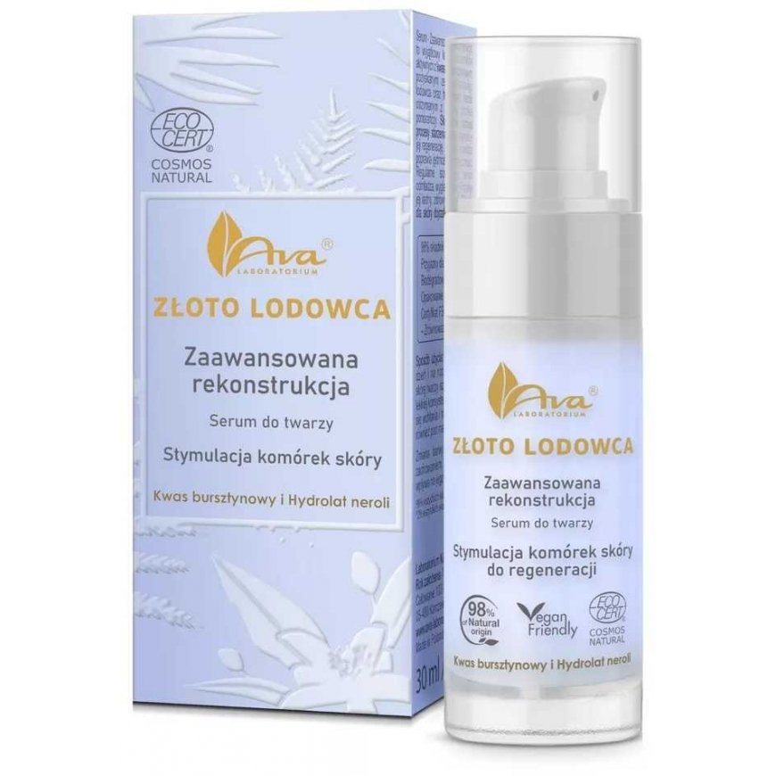 Ava Laboratorium Złoto Lodowca veido serumas 30ml