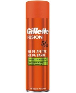 "Gillette Fusion" skutimosi gelis jautriai odai 200 ml