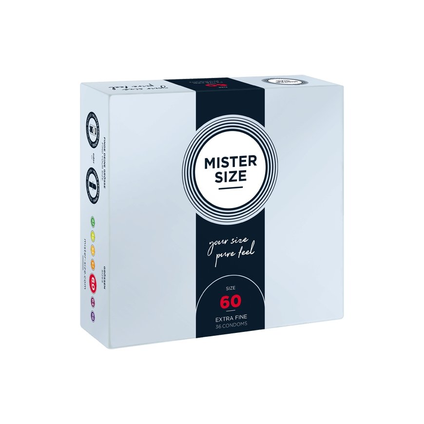 MISTER SIZE 60 36 pcs Gludi, nolīdzināti