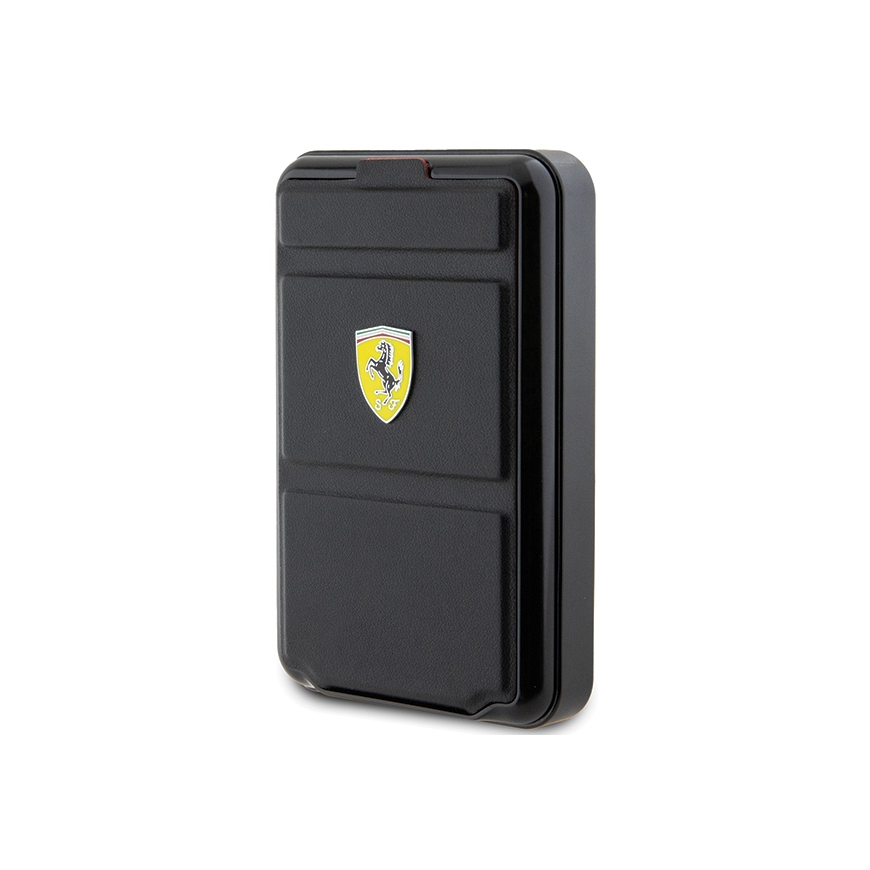 Ferrari Powerbank Bezprzewody 15W FEPB10MSPLEK 10000 mAh with function rigid black/black Metal Logo MagSafe – 3