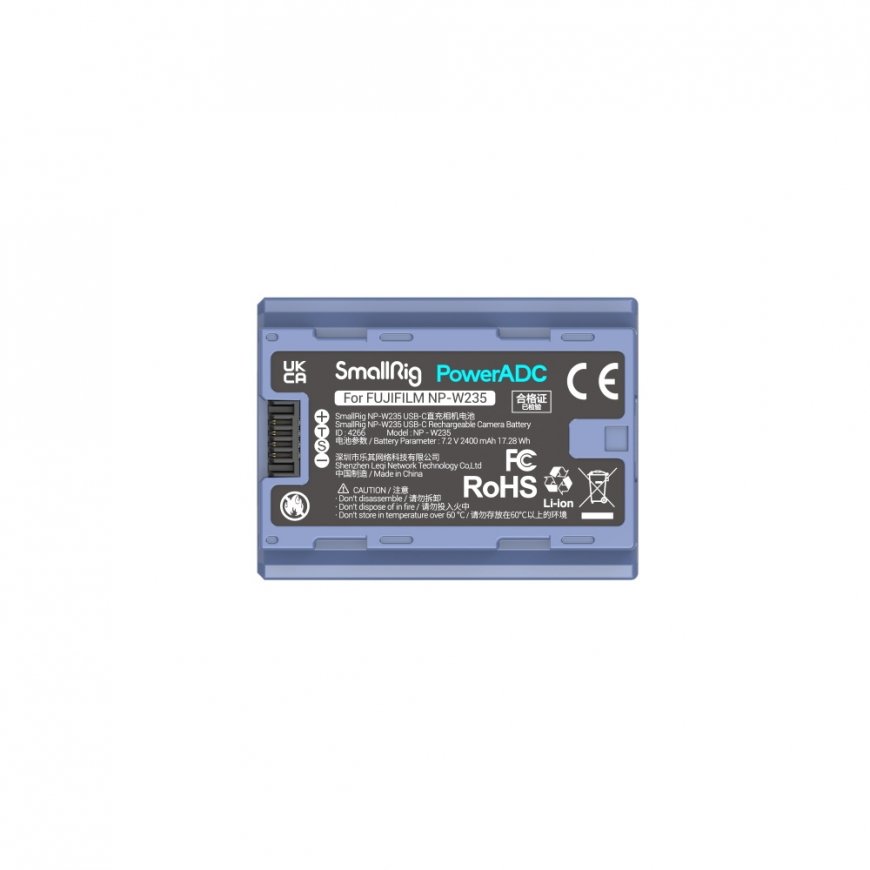 SmallRig 4266 kameran/videokameran akku Litium polymeeri (LiPo) 2400 mAh – 3