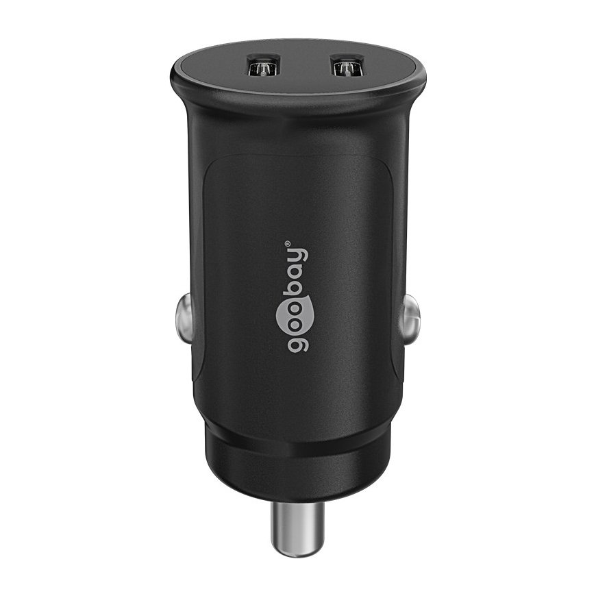 Goobay 59705 mobile device charger Power bank, Smartphone, Tablet Black Cigar lighter Fast charging – 2