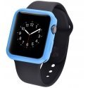 Devia Colorful protector case for Apple watch (38mm) blue Devia Colorful protector case for Apple watch (38mm) blue
