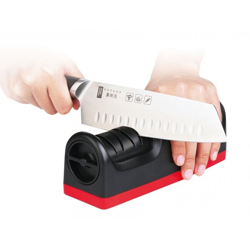 Guzzanti GZ 009 knife sharpener Electric knife sharpener Black, Red, Silver – 2