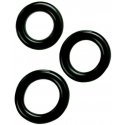 Calexotics Pierścień-COLT 3 RING SET Juodas Calexotics Pierścień-COLT 3 RING SET Juodas