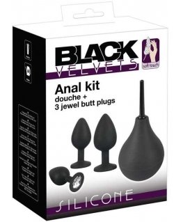 Orion Juodas Velvets Anal Kit