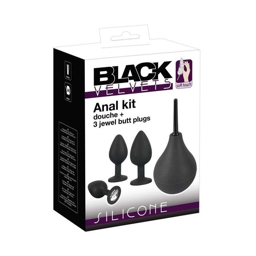 Orion Black Velvets Anal Kit