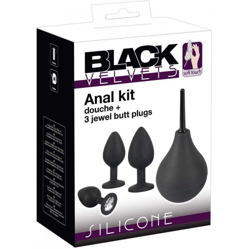 Orion Juodas Velvets Anal Kit – 2