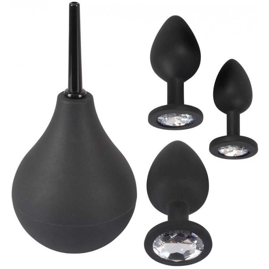 Orion Juodas Velvets Anal Kit – 3