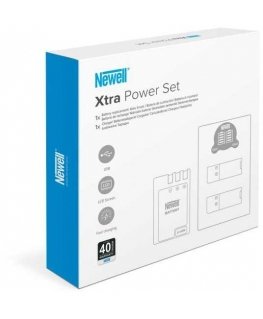 Dual Channel Charger and LP-E6 Battery Pack Newell DL-USB-C for Canon