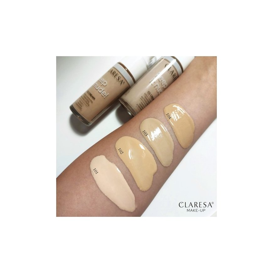 Claresa Stay naked! moisturizing cream-base evens