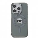Karl Lagerfeld IML Karl Head Metal Frame MagSafe Case for iPhone Karl Lagerfeld IML Karl Head Metal Frame MagSafe Case for iPhone