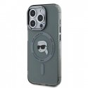 Karl Lagerfeld IML Karl Head Metal Frame MagSafe Case for iPhone Karl Lagerfeld IML Karl Head Metal Frame MagSafe Case for iPhone