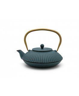 Bredemeijer Teapot Linhai 1,1l Cast Iron petrol gold 153031