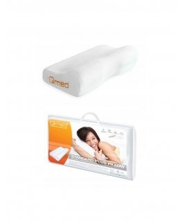 Qmed Standard Plus Pillow orthopaedic contoured sleeping pillow
