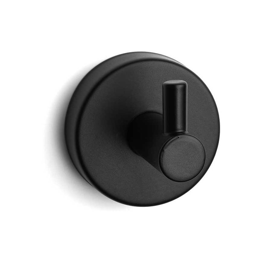 Towel hook Kapitan UNO 12 09 55, black matte
