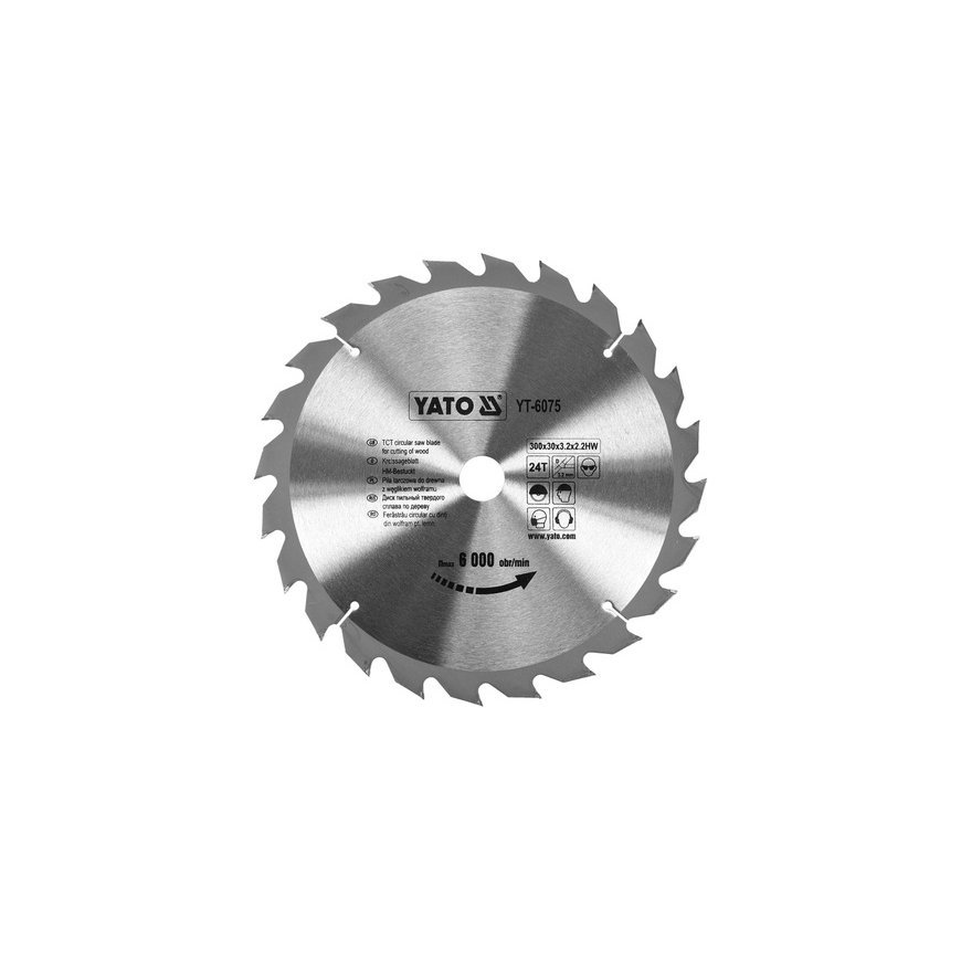Yato YT-6075 diskinio pjūklo ašmenys 30 cm 1 vnt