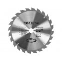 Yato YT-6075 diskinio pjūklo ašmenys 30 cm 1 vnt Yato YT-6075 diskinio pjūklo ašmenys 30 cm 1 vnt