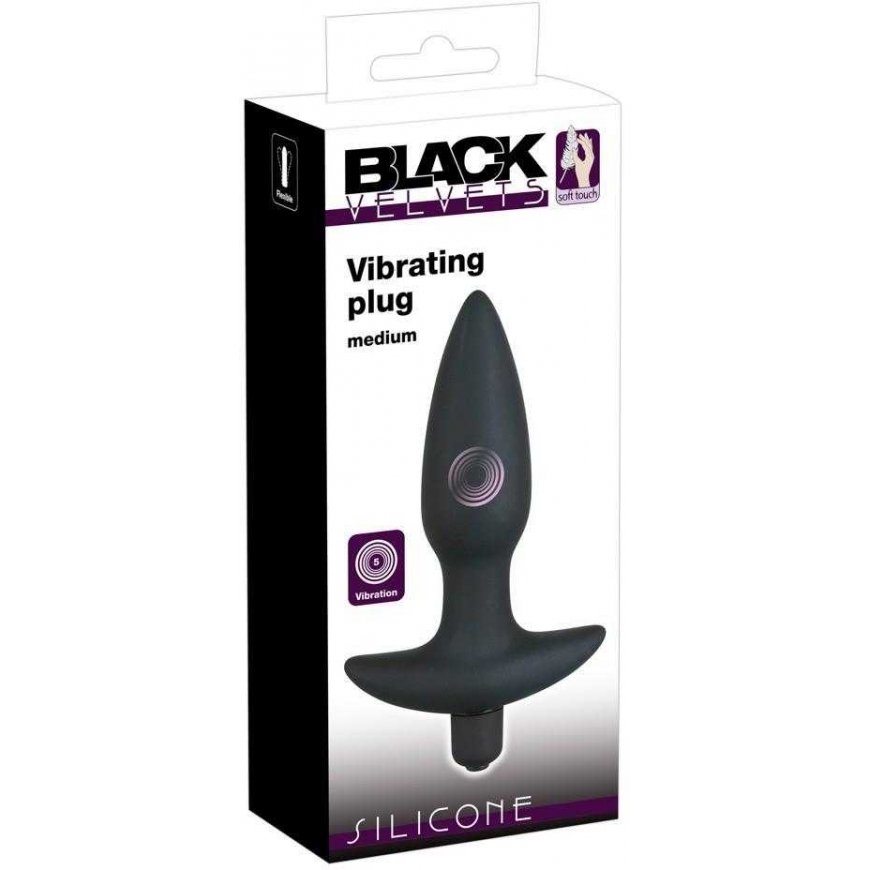 Orion Black Velvet Vibr. Medium Plug – 2