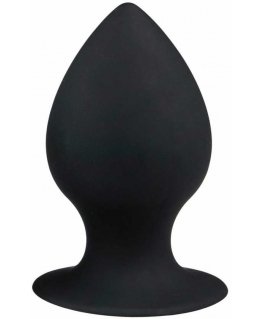 Easytoys Fushi Easytoys Big round korek analny plug with przyssawka 10cm