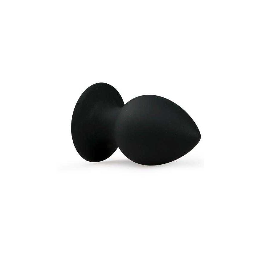 Easytoys Fushi Easytoys Big round korek analny plug with przyssawka 10cm – 2