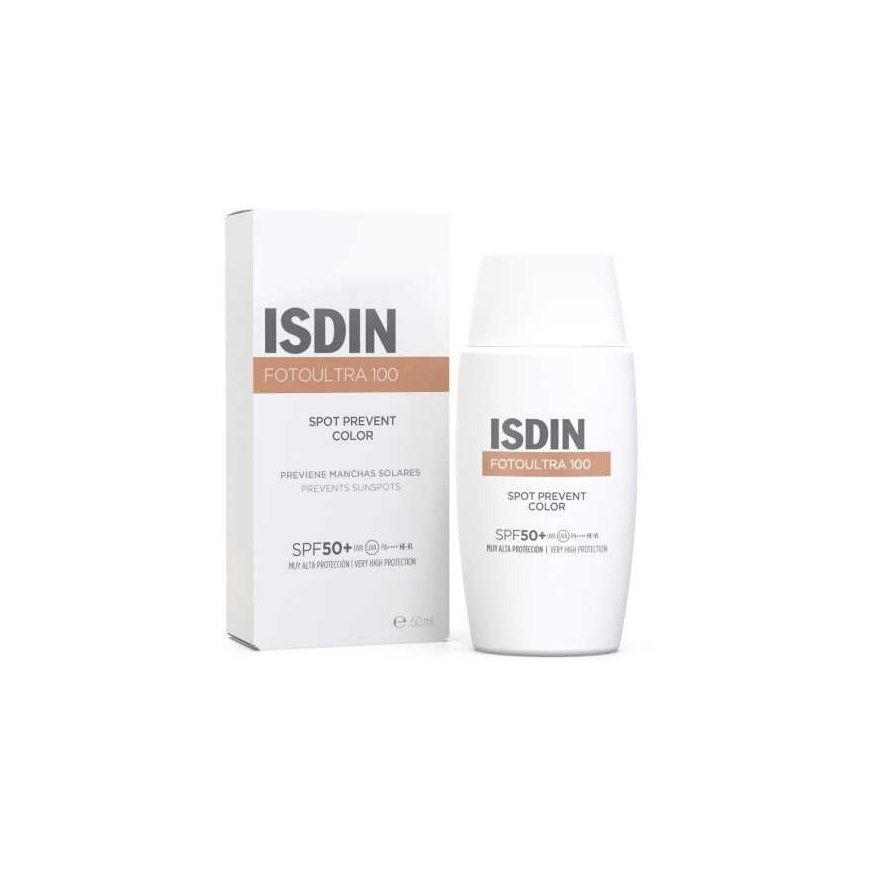 Isdin sdin Fotoultra 100 Spot Prevent Color Spf50+, 50 ml