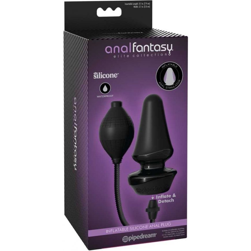 Pipedreams ANAL FANTASY ELITE COLLECTION INFLATABLE SILICONE PLUG – 4